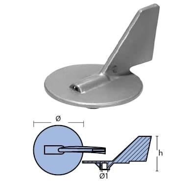 PINNA PER F.B. YAMAHA 2/4 T 150/225 HP