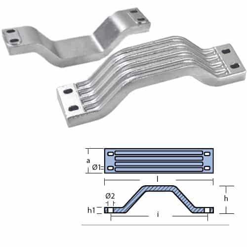 BARRA PER MOTORI YAMAHA 115/225 HP