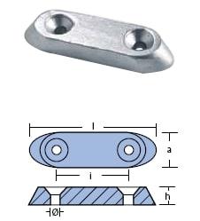 PIASTRINA PER FUORIBORDO JOHNSON-OMC-EVINRUDE