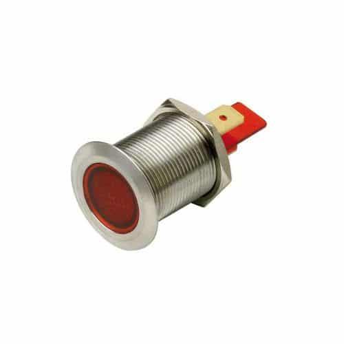 SPIE LED INOX STAGNO 19MM 12V