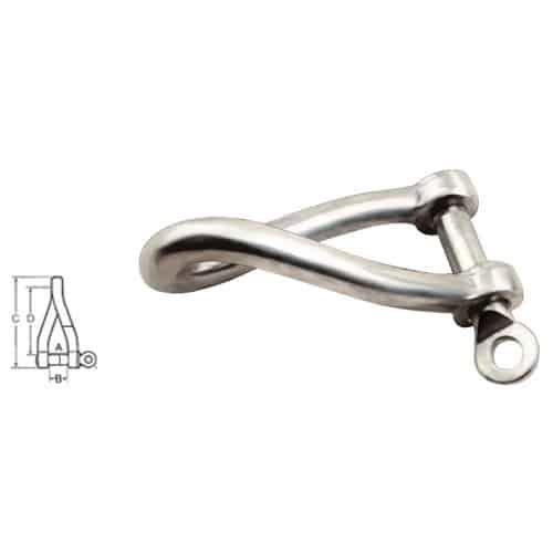 GRILLO RITORTO IN ACCIAIO INOX AISI 316