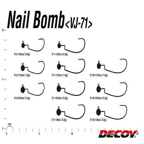 TESTINA PIOMBATA DECOY NAIL BOMB VJ71