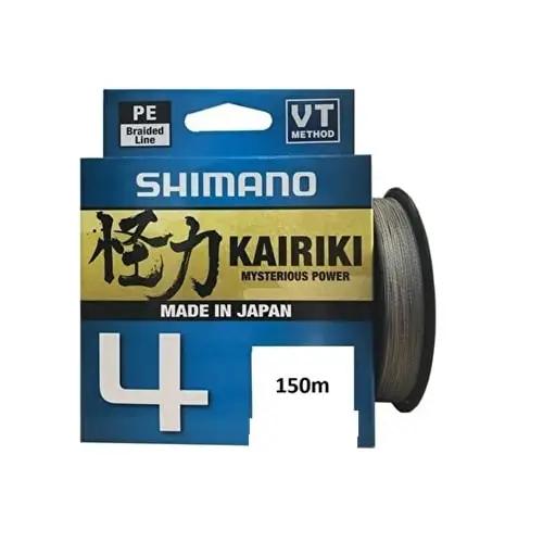 SHIMANO TRECCIATO KAIRIKI 4X BOBINA 150 MT