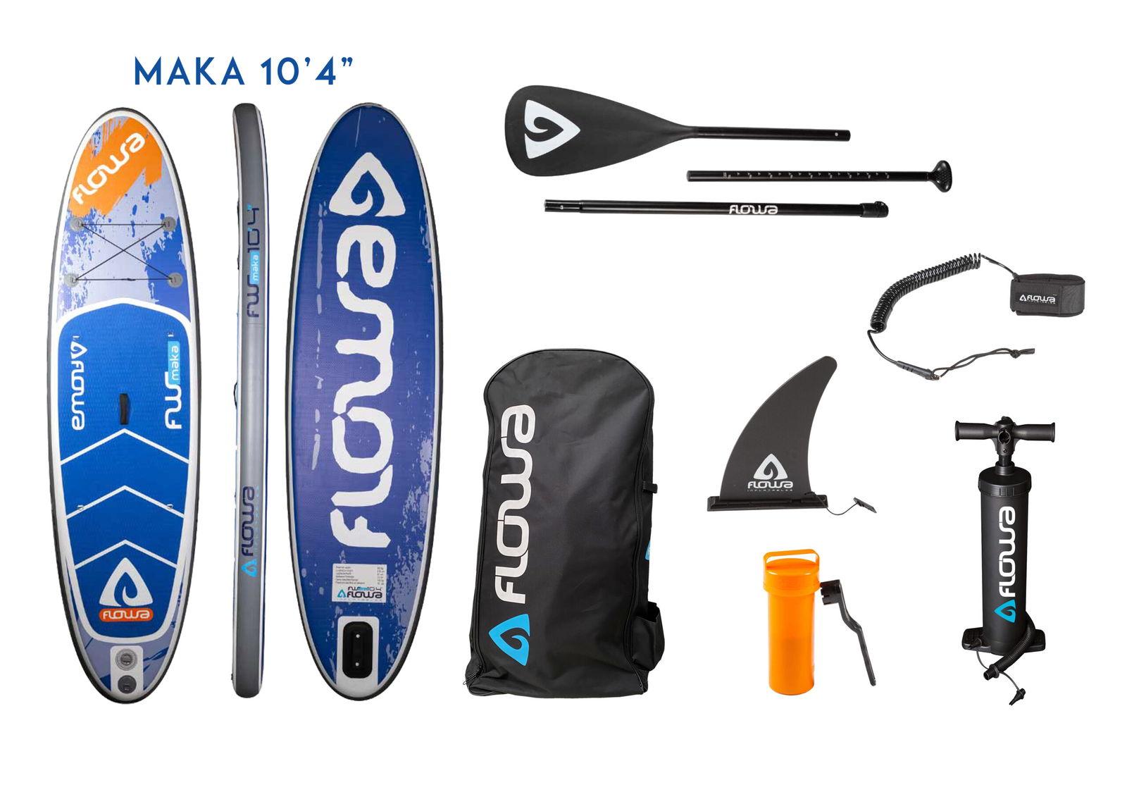 SUP GONFIABILE MAKA 10.4" CON ACCESSORI