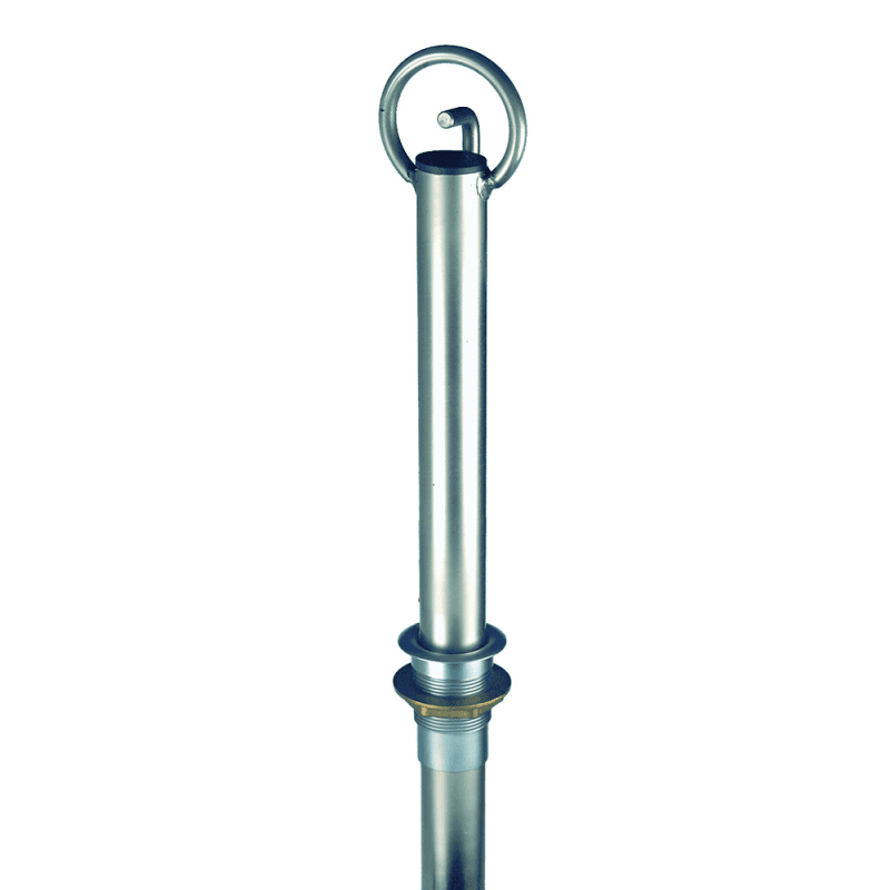 ASTA TRAINO SCI IN ACCIAIO INOX