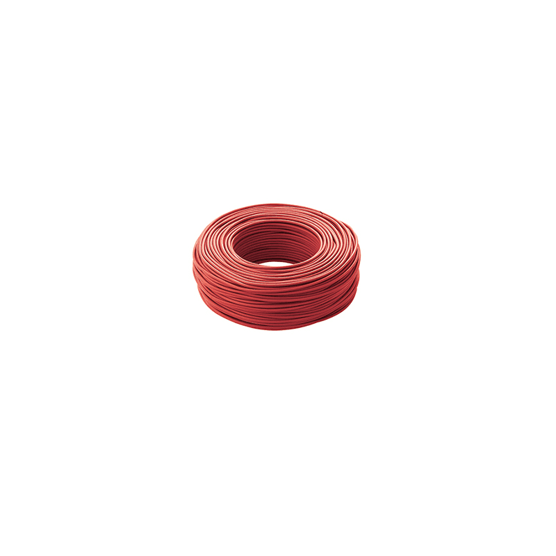 CAVO ELETTRICO ROSSO IN MATASSA DA 100 MT