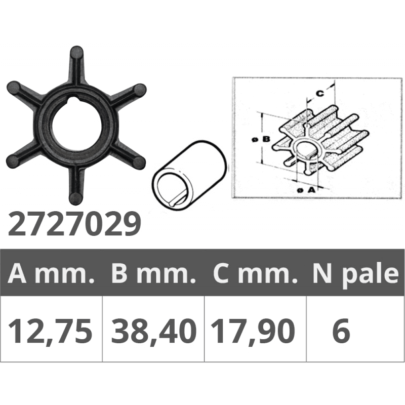 GIR. JOHONSON/EV. 2/4T 8-9,9-15 HP