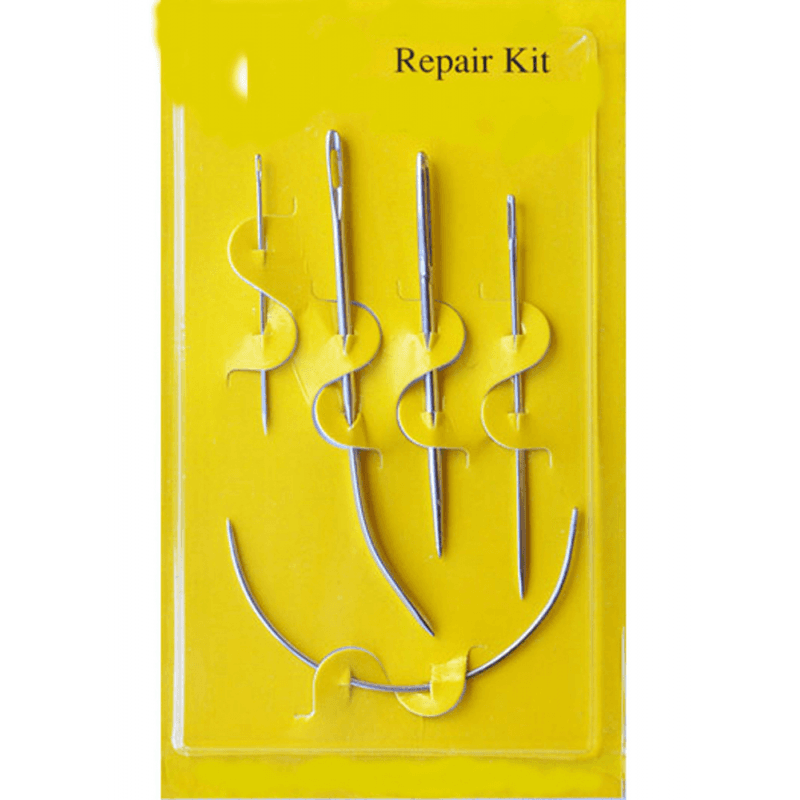 KIT 6PZ AGHI INOX PER CUCITURE