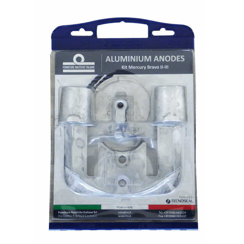 KIT ANODI PER MERCRUISER BRAVO II-III