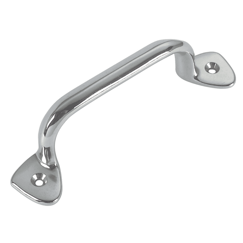 MANIGLIA IN OTTONE CROMATO MM.165
