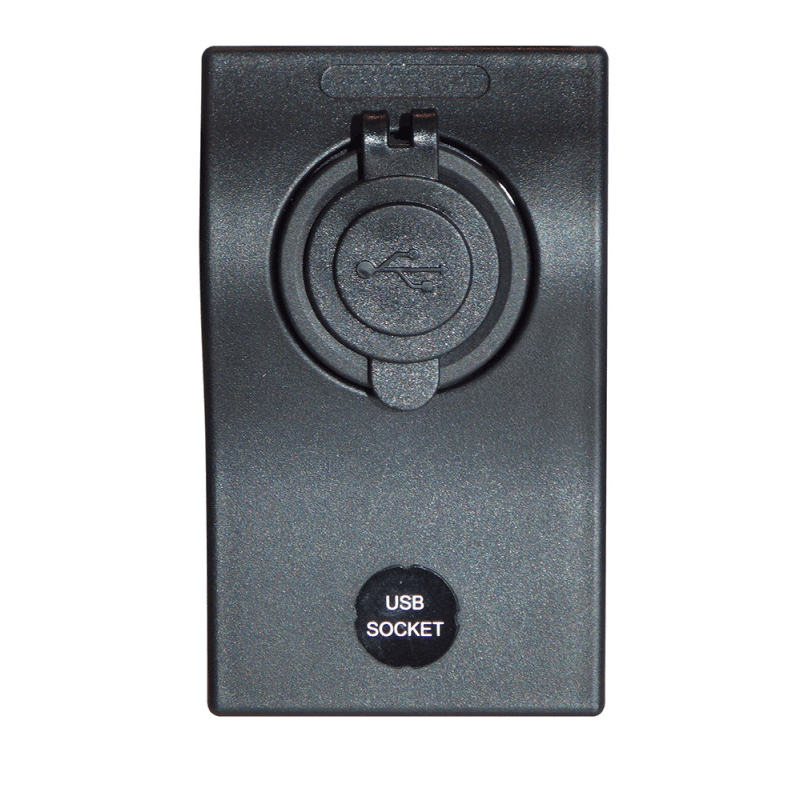 PANNELLO CON DUE PRESE USB