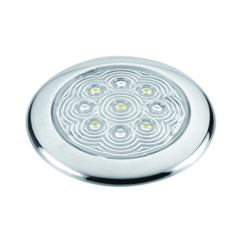 PLAFONIERA INOX A 5 LED