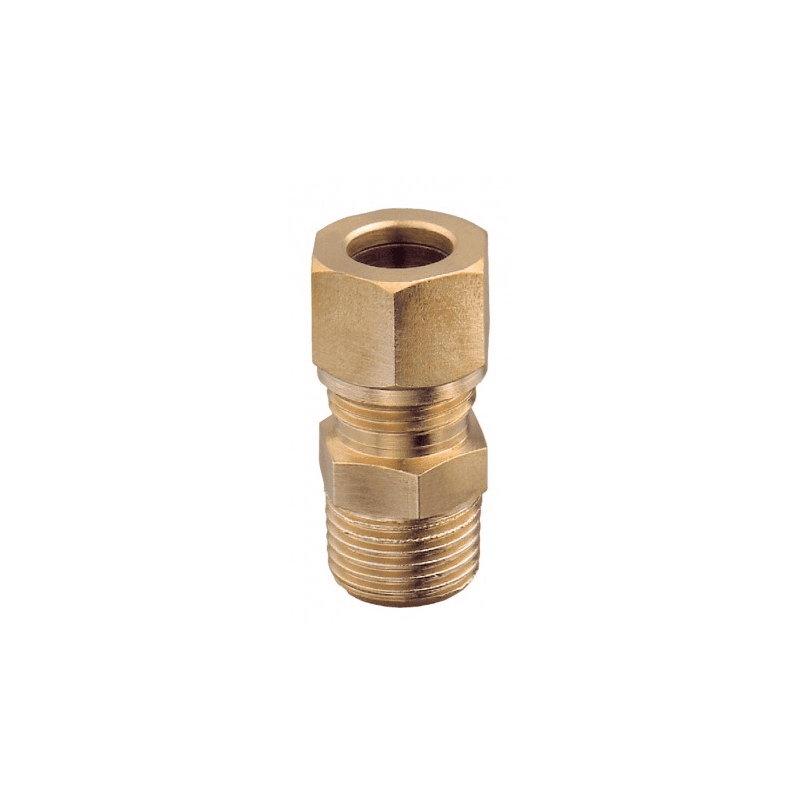RACCORDO DRITTO IN OTTONE