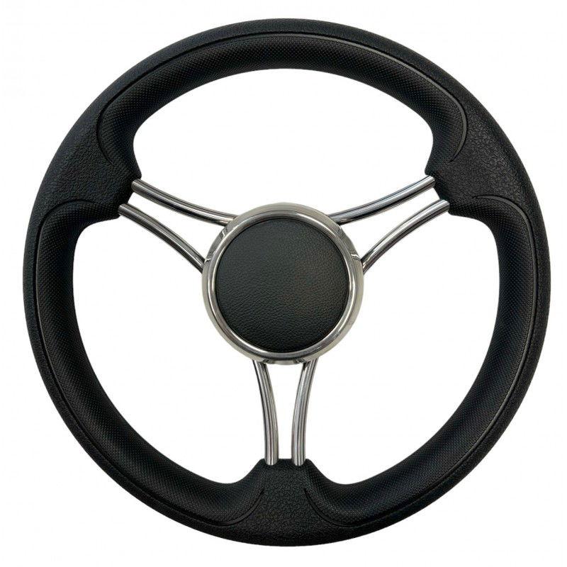 VOLANTE T22 NERO PELLE Ø MM.350