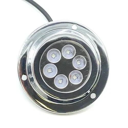 LUCE PLAFONIERA SUBACQUEA ACCIAIO INOX