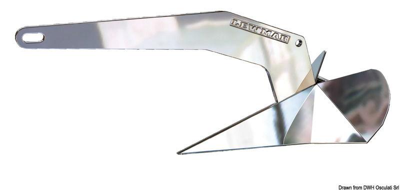 Ancora inox DTX 10 kg