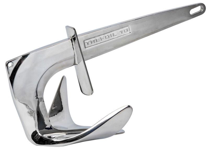 Ancora Trefoil 7,5 kg con piastra