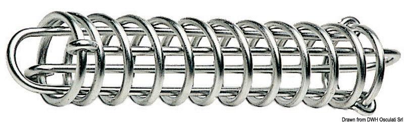 Molla ormeggio inox 380 mm