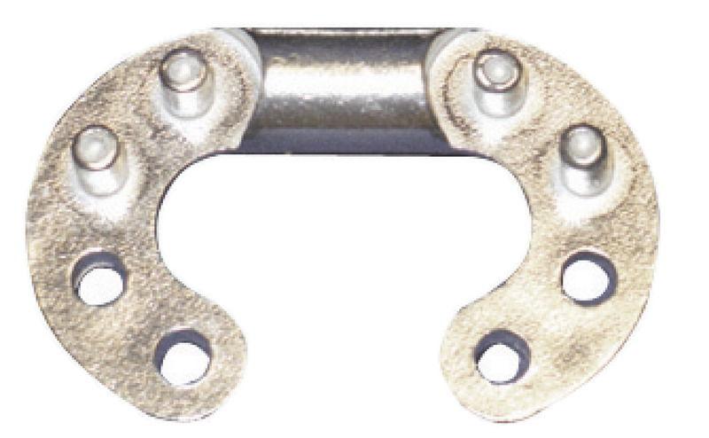 Falsa maglia inox 8 perni 6 mm