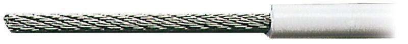 Cavo inox 49 fili rivestito in PVC 3 x 6 mm