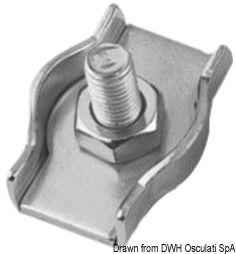 Morsetti inox semplice mm 4