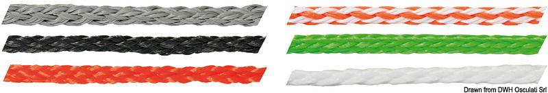 Treccia levilene 16 mm grigia