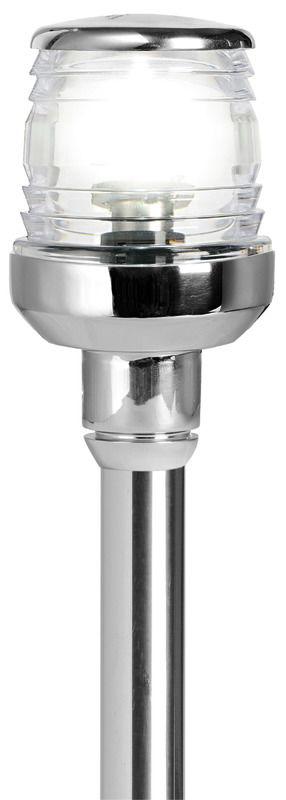 Asta led estraibile 60 cm con base inox