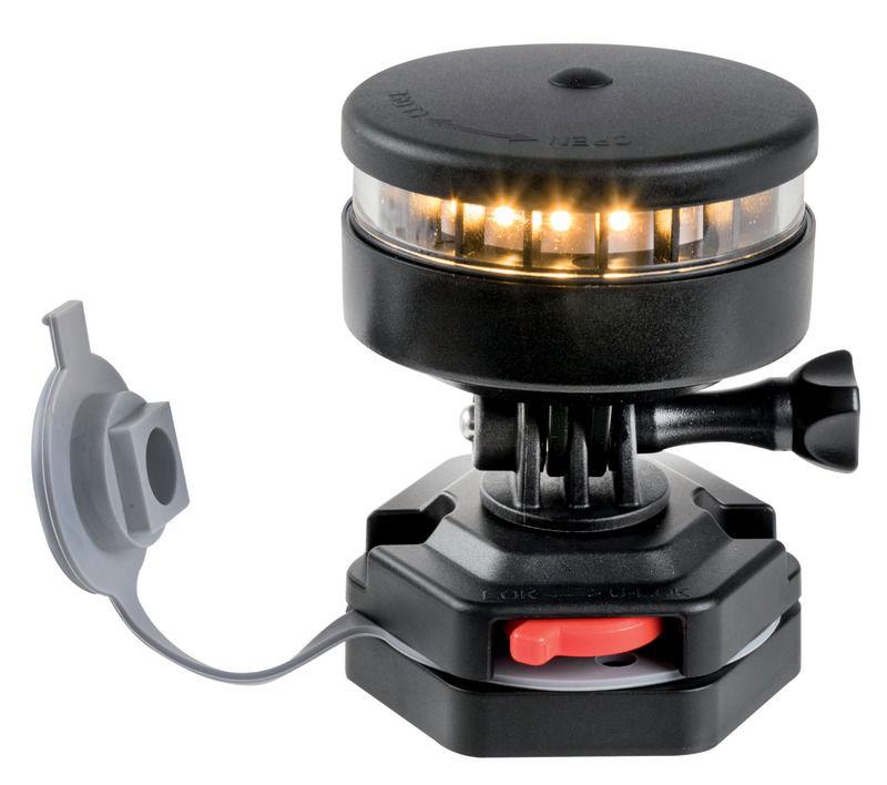 Luce di via port. 360° bianca innesto a baionetta