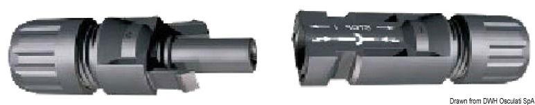 Connettori IP67 M + F  per pannelli solari