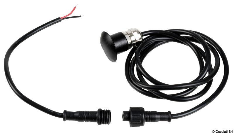 Luce di cortesia luce LED blu corpo bianco