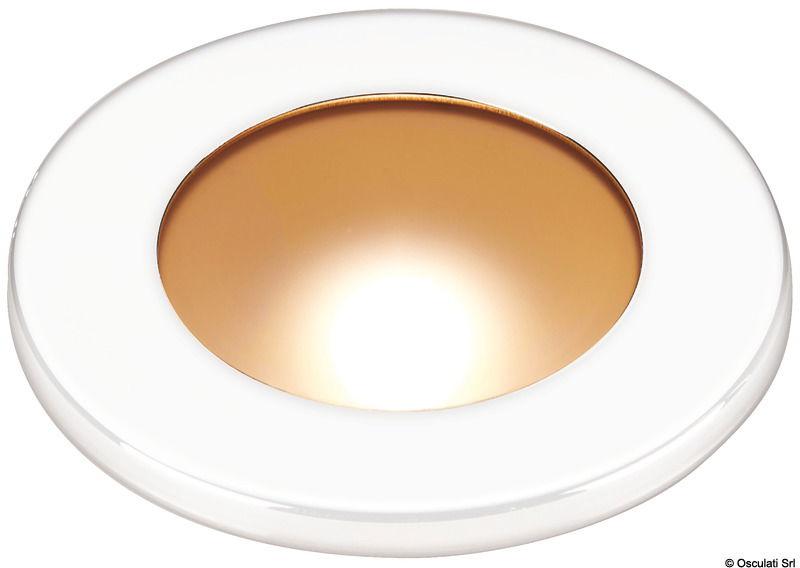 Luce Led bianca e rossa ad incasso Polis