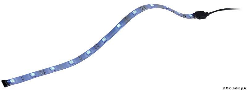 Strip di ambientazione 30 LED blu