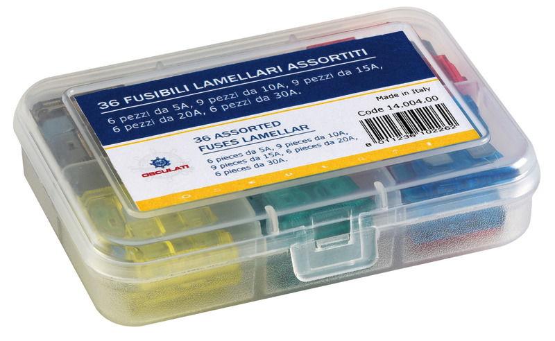 Assortimento fusibili lamellari