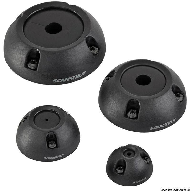 Premistoppa plastica nera Ø 9/14 mm cf. 10 pz