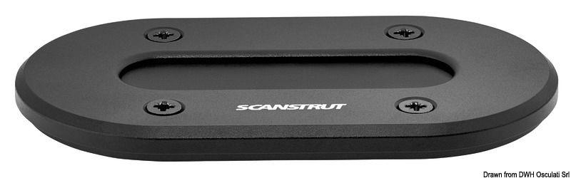 Premistoppa alluminio nero multiplo