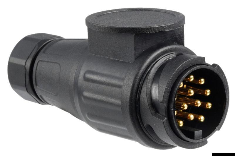 Spina 13 poli con 13 contatti rimorchi