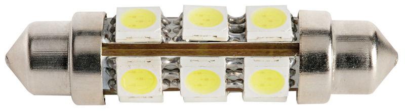 2 Lampadine LED a siluro 44 mm 3000 K