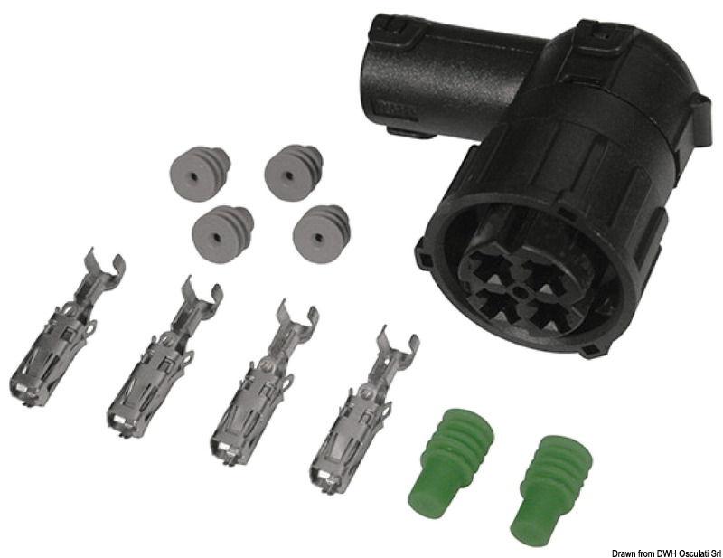 Connettore di uscita per 14.383.12/24