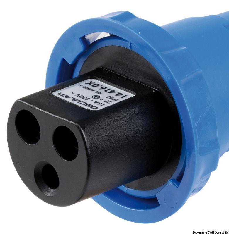 Spina elettrica 16 A 250 V