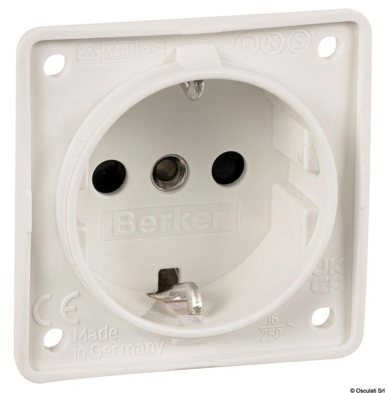 Presa schuko bianca