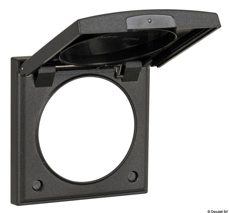 Cornice con coperchio nero antracite