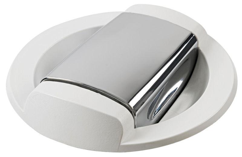 Doccia c/miscelatore Saturn base orizzont.bianca