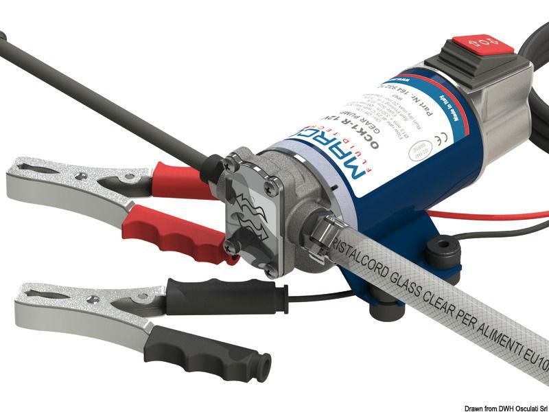 Kit per cambio olio con ingranaggi in bronzo 24V