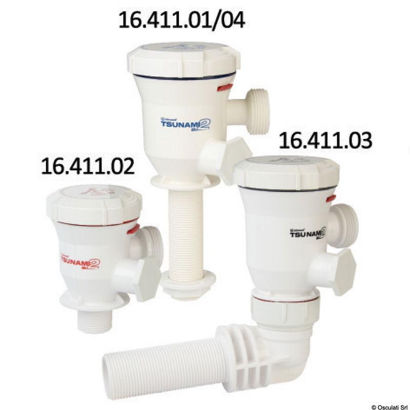 Pompa areazione Attwood MK2 12V 38 l/min a 90°