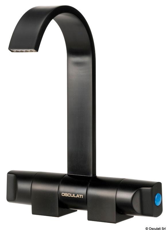 Rubinetto Style nero caldo/freddo