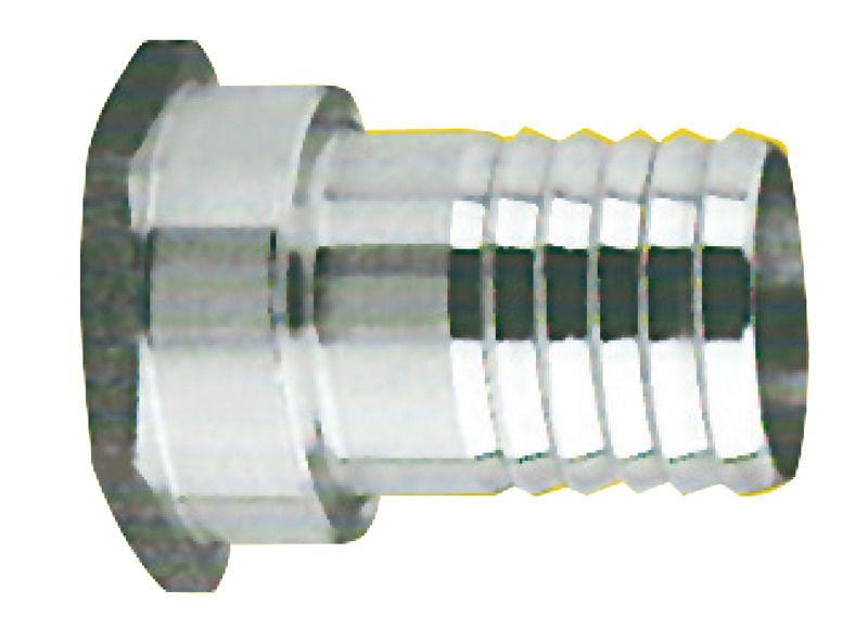 Portagomma inox femmina 1/2" x 20 mm