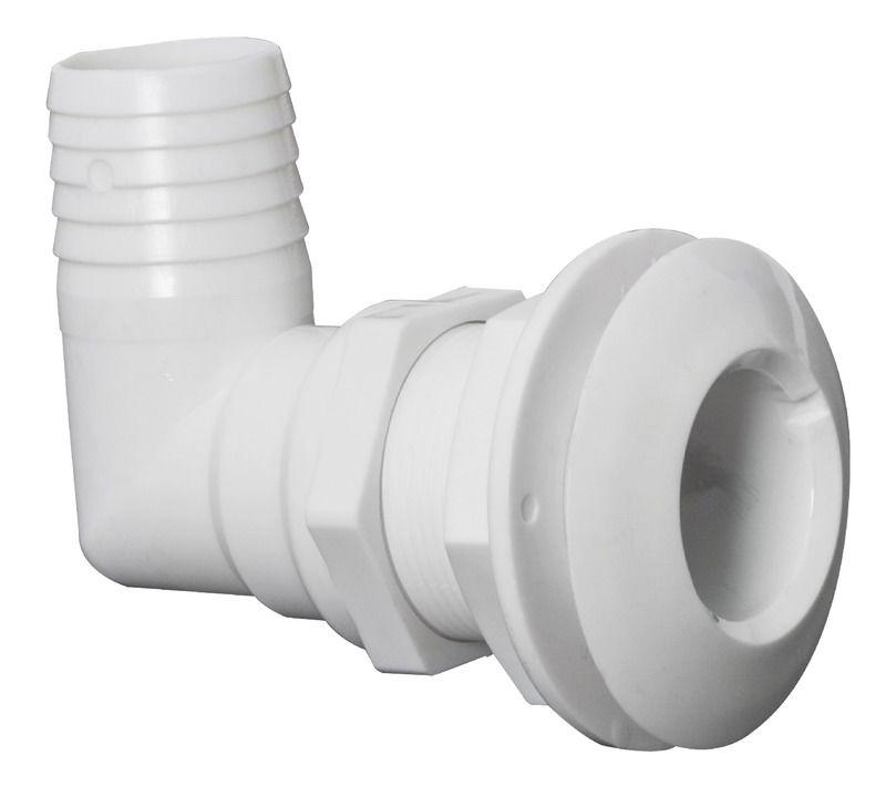 Scarico mare plastica 90° 1" 1/2 x 38 mm