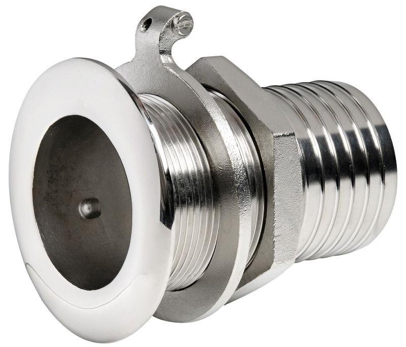 Scarico a mare inox 2" x 56 mm