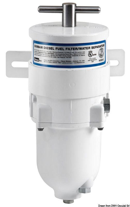 Filtro Racor completamente metallico 500MAM