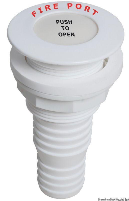 Fire Port dritto p. mm 32/38